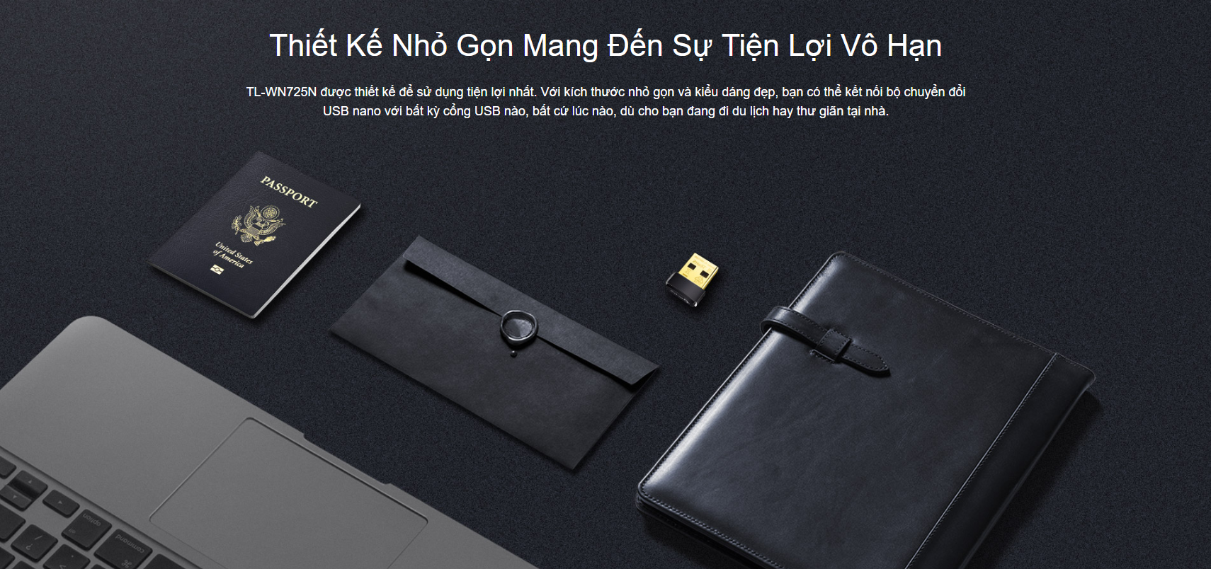 Card mạng không dây USB TP-Link TL-WN725N Wireless N150Mbps 3